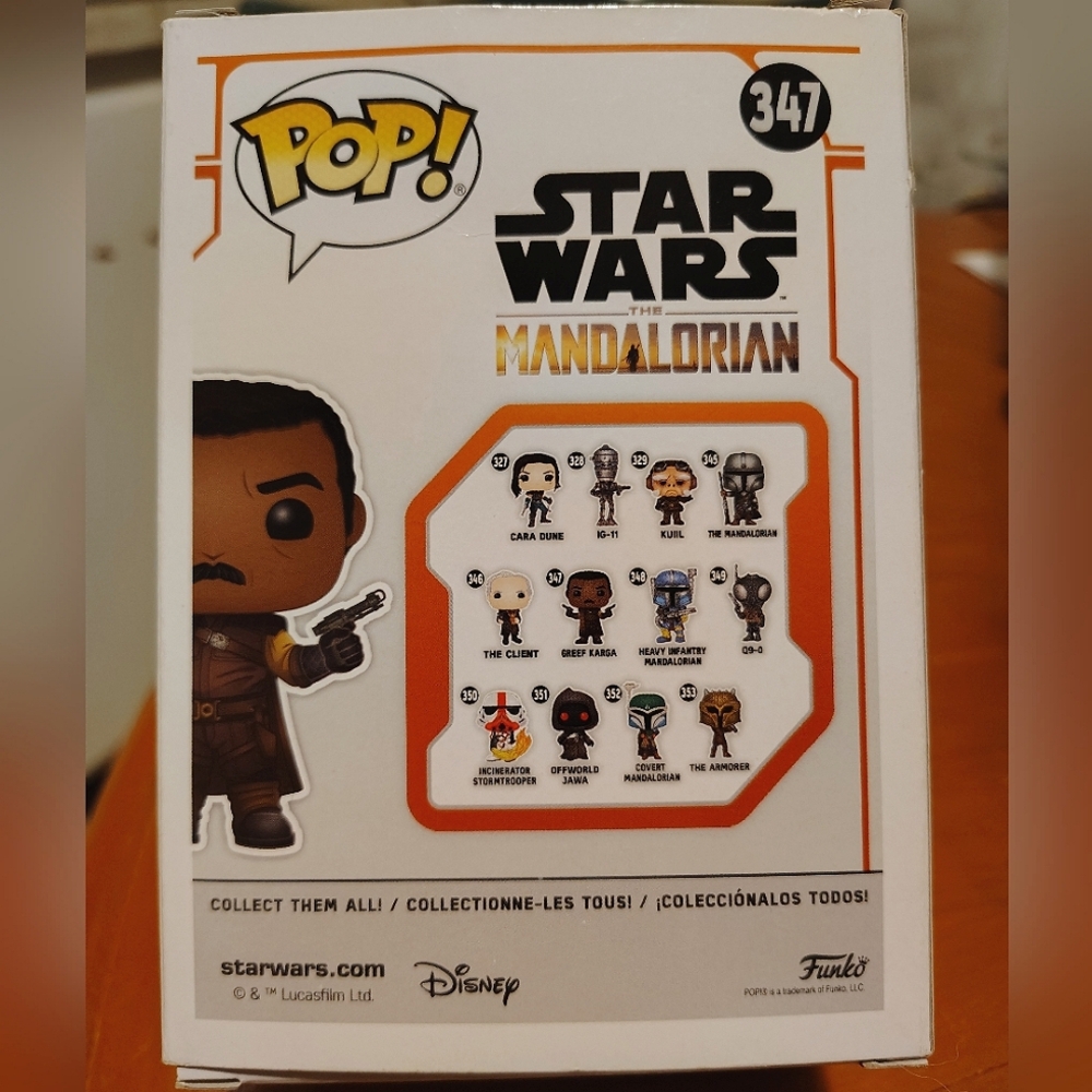 Star Wars Greef Karga Funko Pop! #347 - Picture 3 of 6